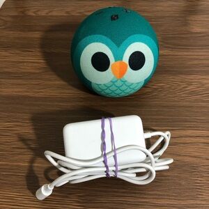 Amazon Echo Dot 5th Gen Kids Edition Green Owl C2N6L4